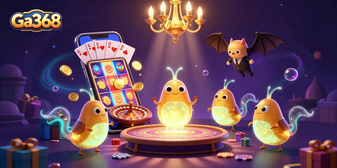 Experience the thrilling action at Ga368 with bioluminescent glowworms lighting up the cockfighting casino.