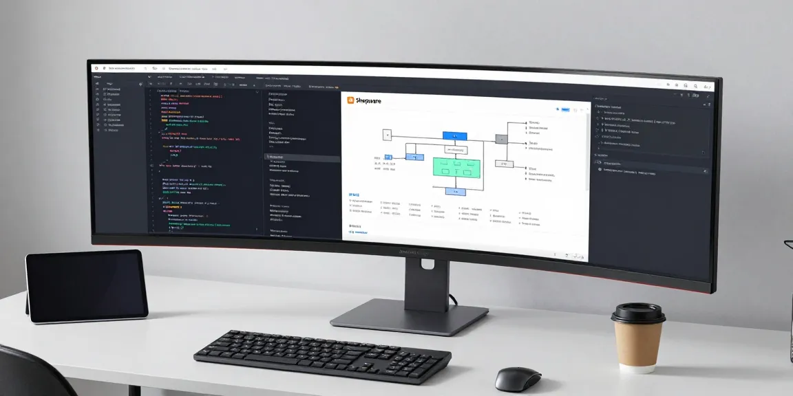 Professionelle Shopware-Betreuung in einer modernen Entwicklerumgebung, Softwareentwicklung, technische Unterstützung und digitale Plattformoptimierung.