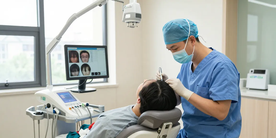 Haartransplantation Türkei performed expertly in a modern clinic setting.
