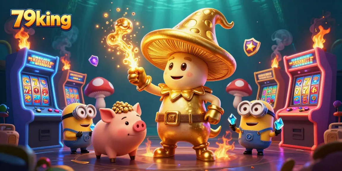 Win big at 79king with a vibrant 3D casino filled with golden treasures and exciting slot games.