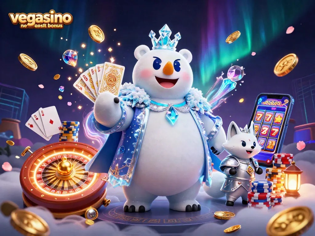 Engage with the vegasino no deposit bonus through dynamic casino experience featuring vibrant elements.