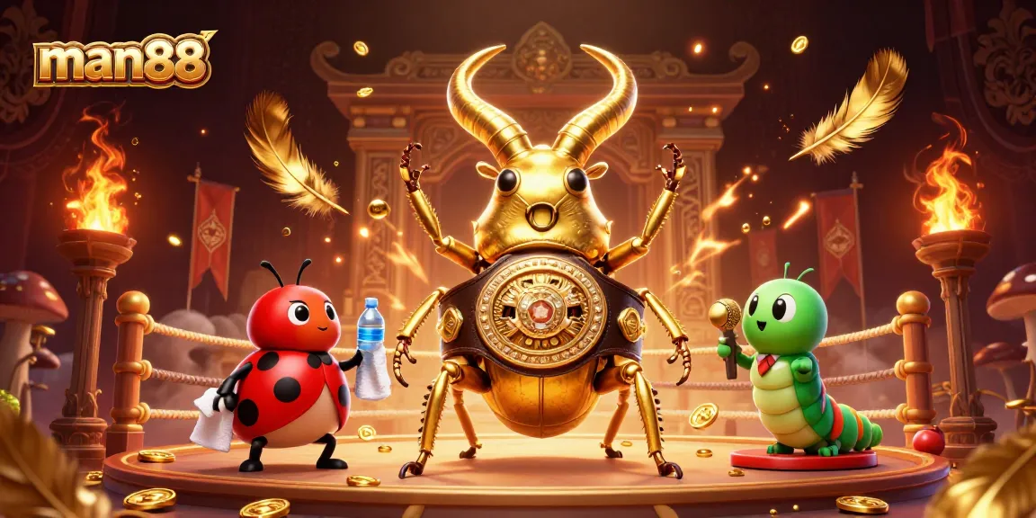Engage with man88's thrilling casino action featuring colorful characters in a vibrant gambling arena.