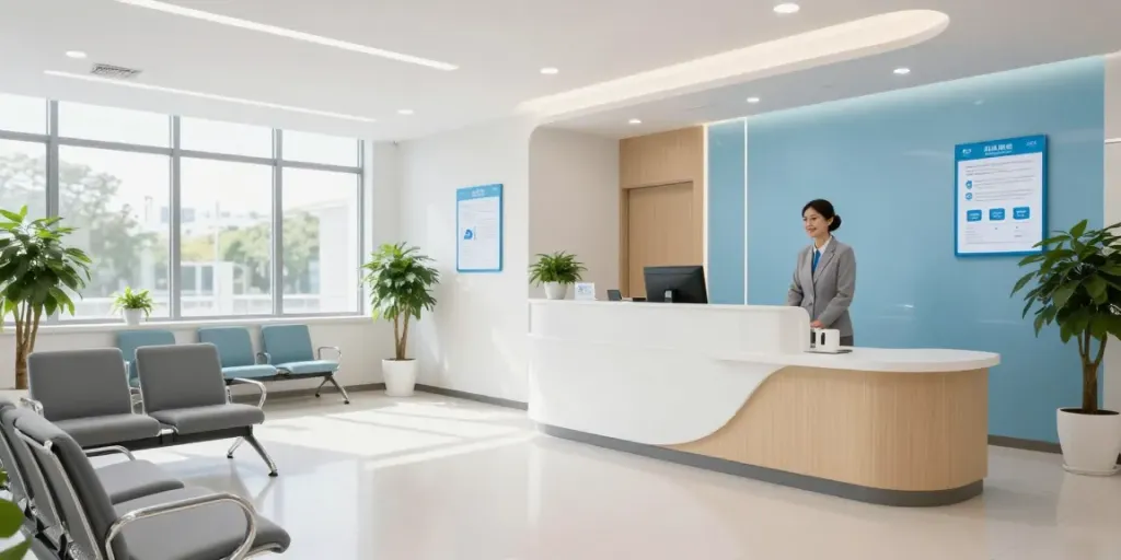 Schwarzkümmelöl in einem modernen Gesundheitszentrum für Patientenversorgung.