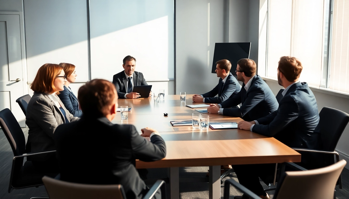 Professionelles Beratungsteam bei der Unternehmensberatung Hannover in einem kreativen Meeting.