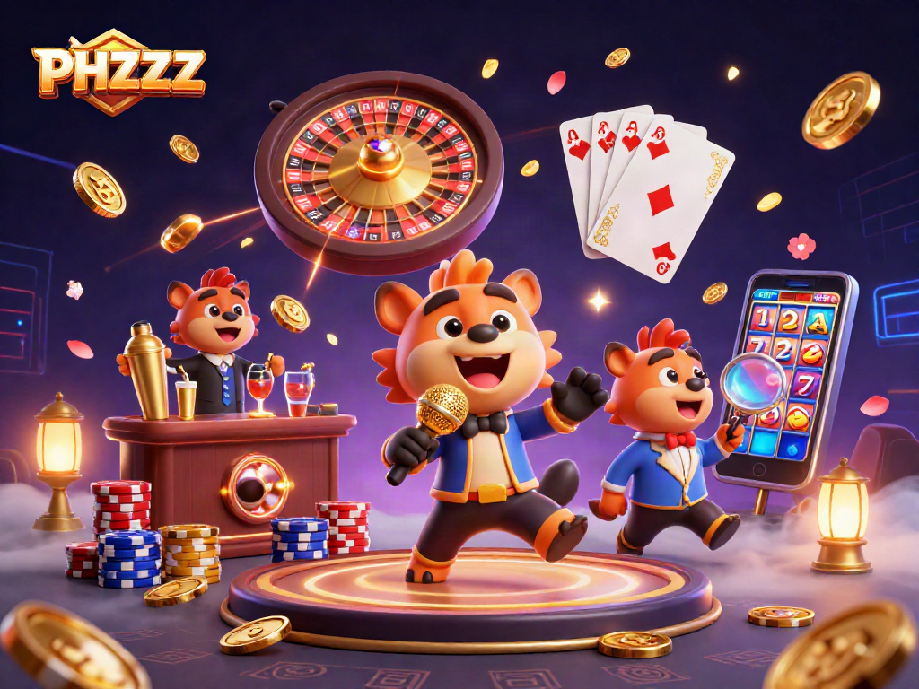 Join the laughter at PHZZZ Casino with hyenas, sparkling gems, and vibrant gameplay!