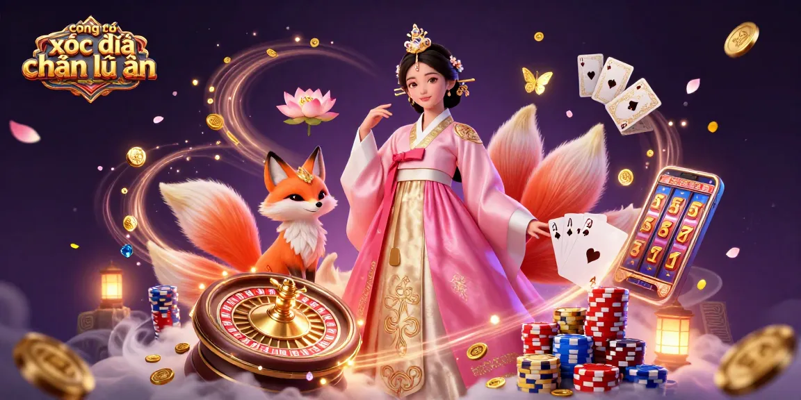 Play and win with công thức xóc đĩa chẵn lẻ đều ăn in a vibrant casino adventure illustration.