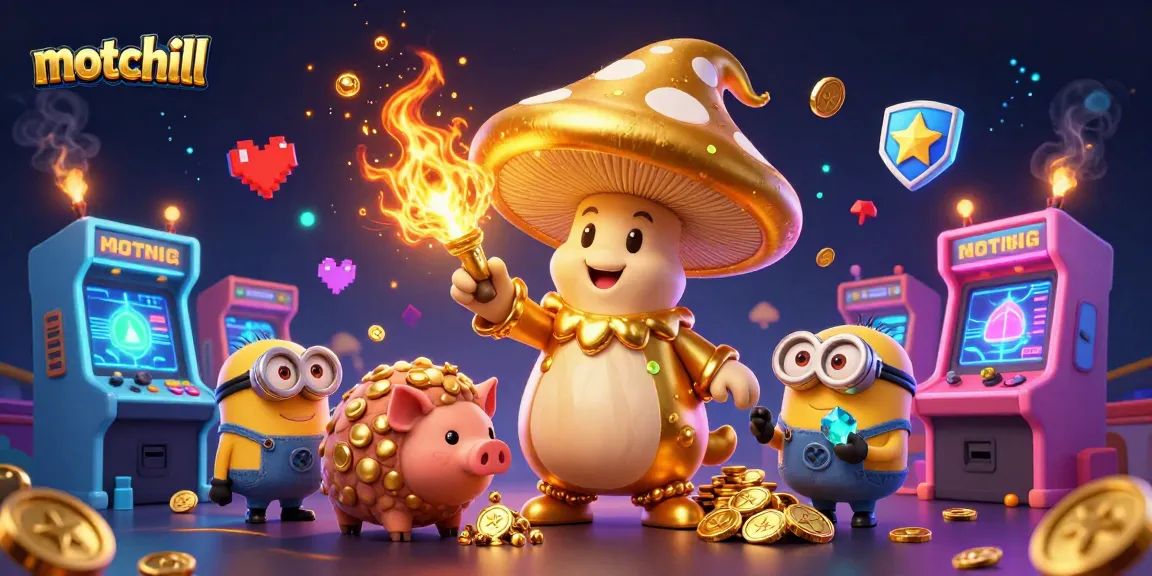 Engage with motchill's magical casino adventure featuring golden treasures and gaming fun.