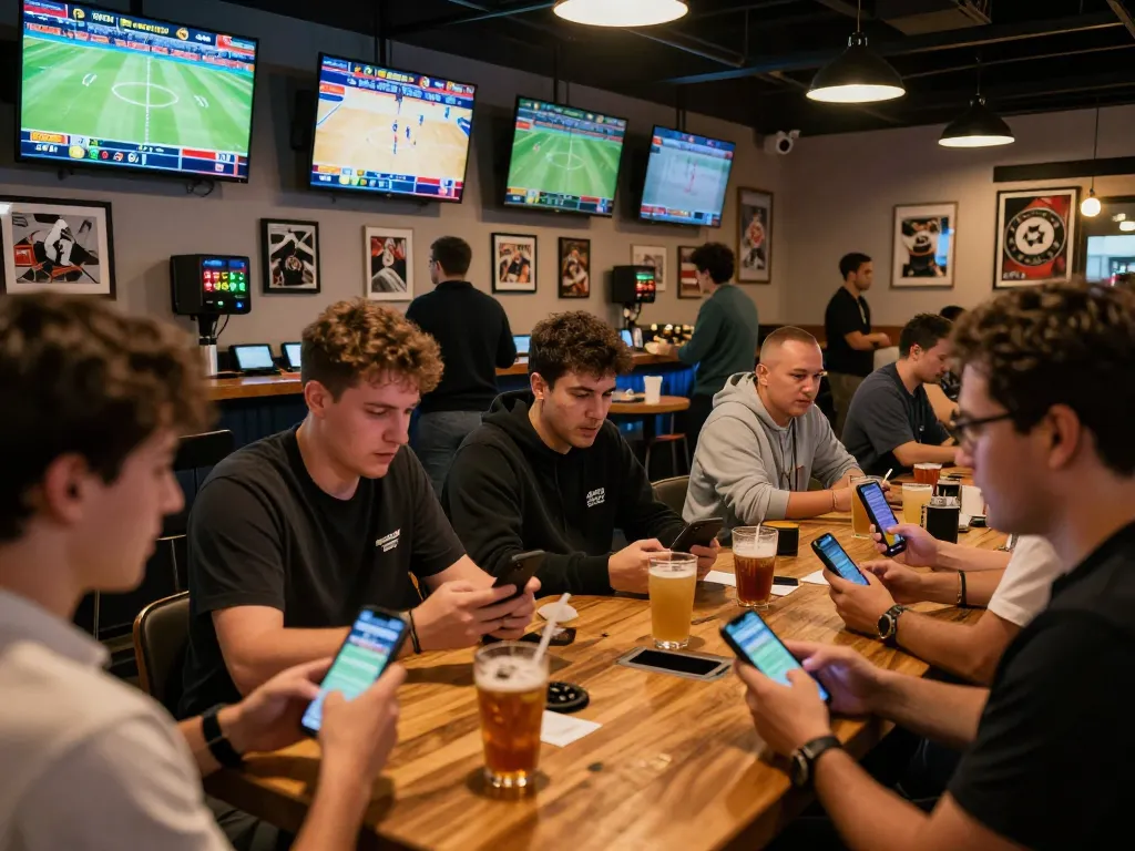 Watch bettors engage in real-time sports betting at https://f8bet.dental/, capturing the excitement of placing wagers.