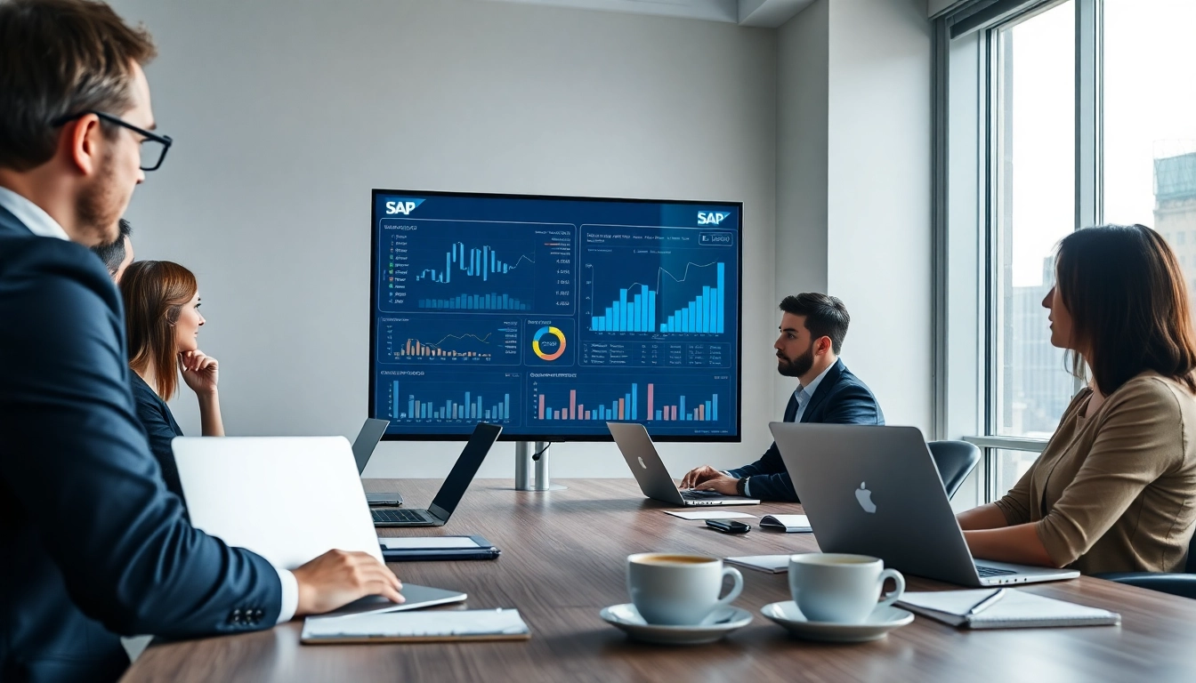 Optimieren Sie Ihre Geschaeftsprozesse mit SAP ERP Software und Teamarbeit.