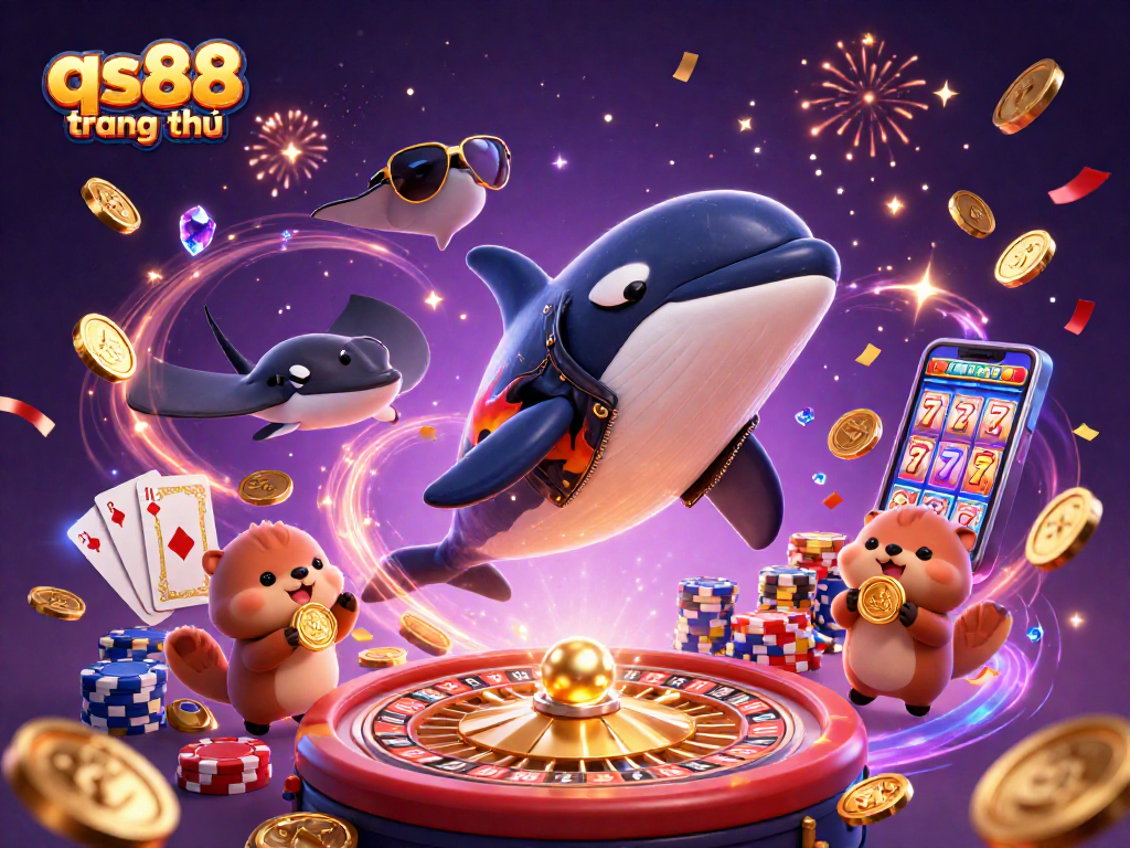 Join the excitement at qs88 trang chủ with vibrant characters and dynamic casino elements!