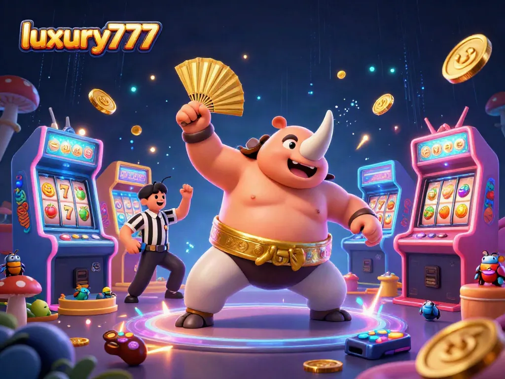 Experience luxury777 casino excitement with vivid slot machines, charming characters, and thrilling game elements.