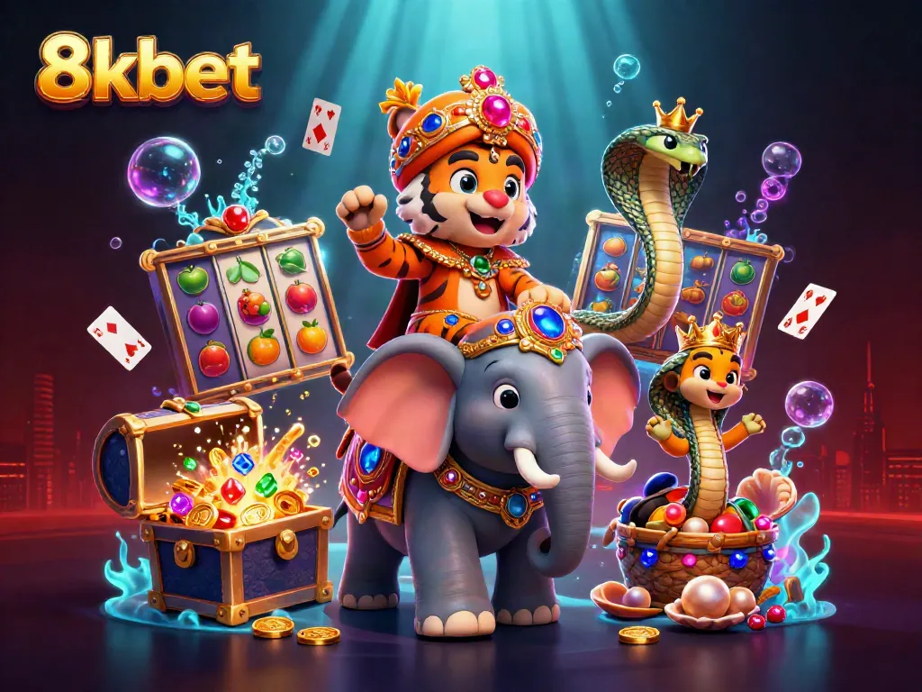 Experience the vibrant casino world of 8xbet with exciting slot games and vivid characters.