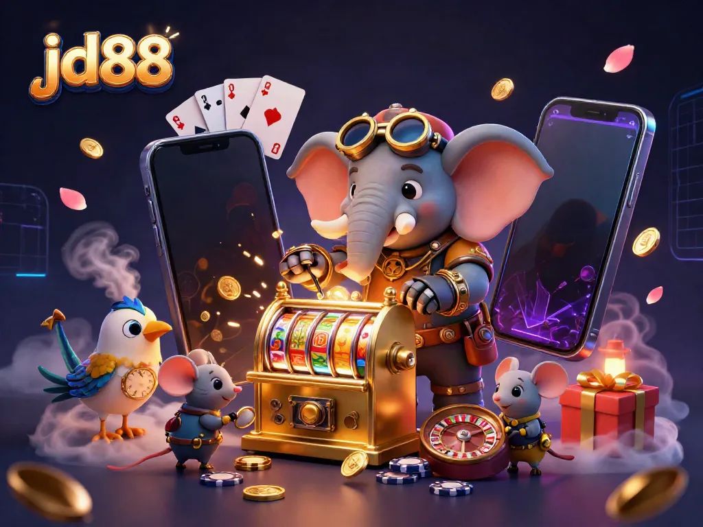 Play vibrant slot games and win big at jd88 with exhilarating 3D casino visuals.