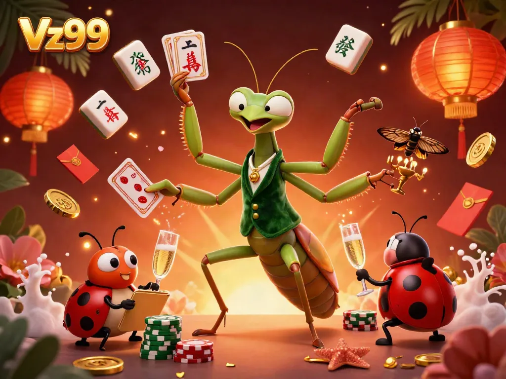 Engage in vibrant gambling action at Vz99 with dynamic games and charming animated characters.