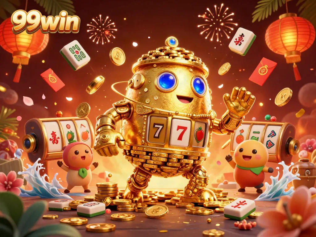 Experience thrilling action at 99win with vibrant characters and dynamic casino elements.
