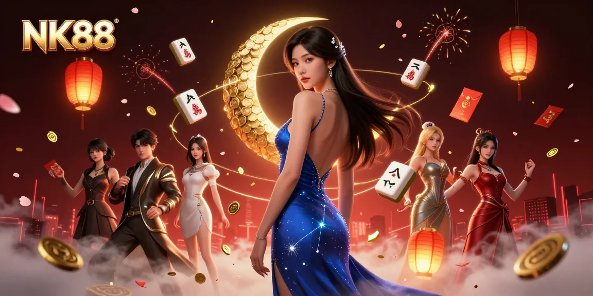NK88 delivers stunning gameplay experiences amidst festive Chinese elements and rich casino visuals.