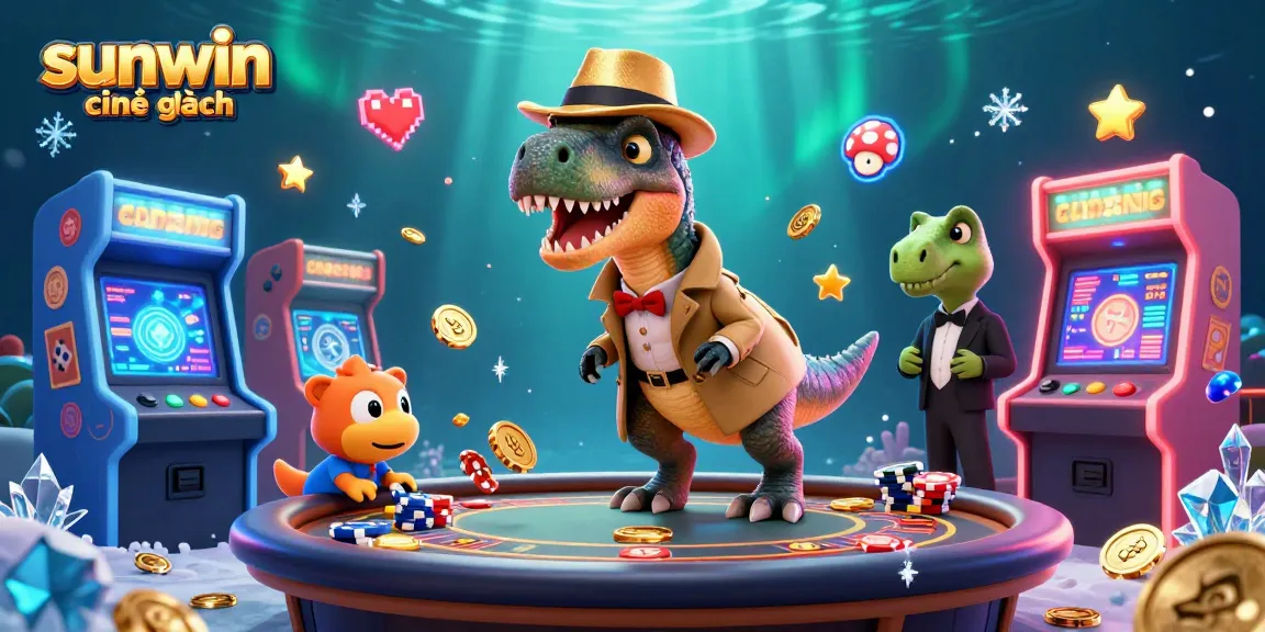 Experience winning moments at sunwin chính hãng with velociraptor and friends playing blackjack.