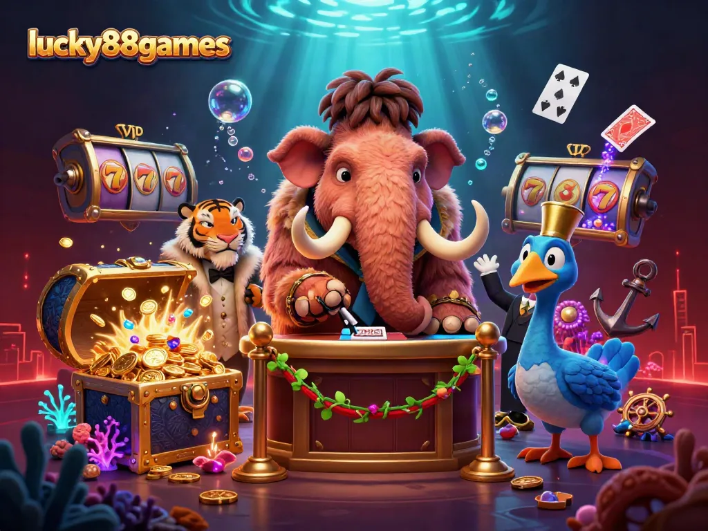 Experience the excitement of lucky88games with thrilling action and vibrant casino elements.