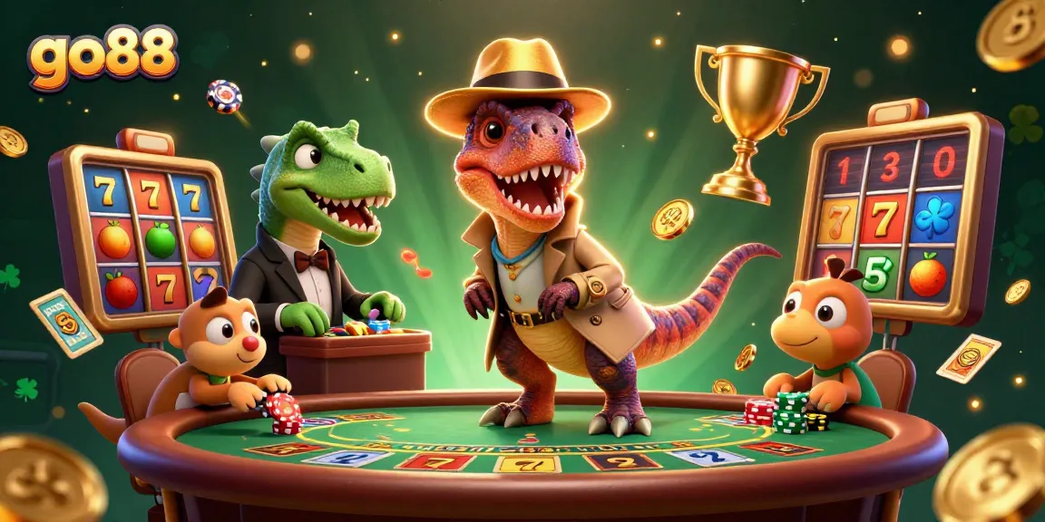 Experience exciting gameplay and win big at go88 with dynamic slot reels and engaging casino characters.