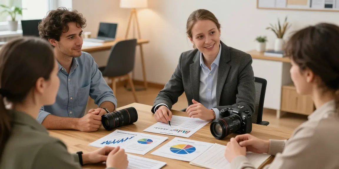 Vertrauter Finanzberater erklärt Geldanlage und ETFs in lokalem Büro.