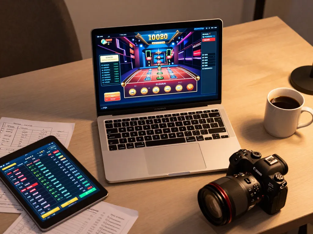 Engaging online gaming scene showcasing LV88 interactive casino experience with poker and sports betting.