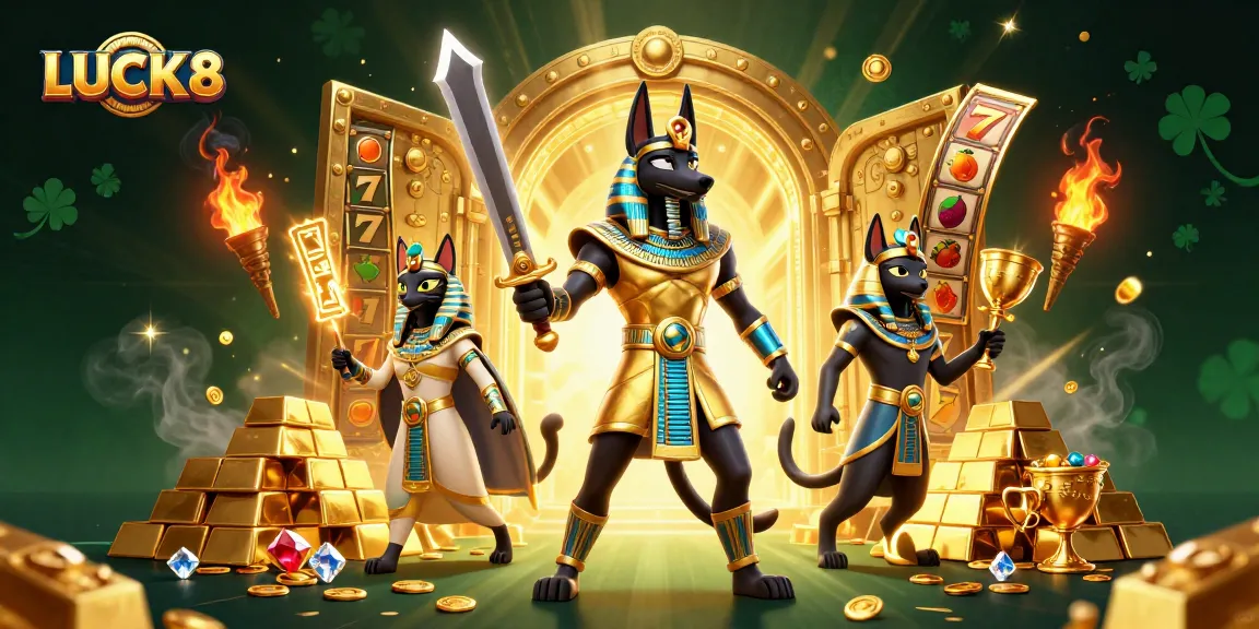 Experience the winning excitement at LUCK8 with dynamic slots and golden treasures!