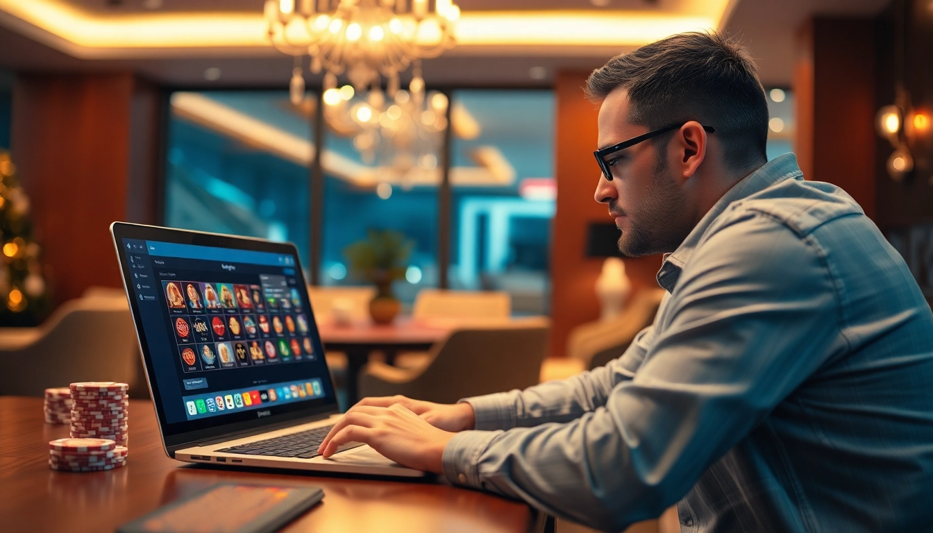 Nutze den Online Casino Bonus und erlebe spannende Spiele von zu Hause aus.