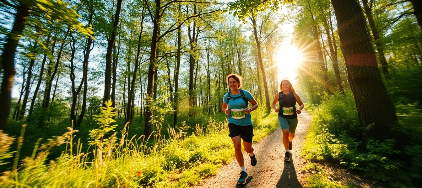 Entdecke die Wetziker OL Challenge: Teilnehmer navigieren energisch durch die malerischen Wälder und erleben spannende Stationen.