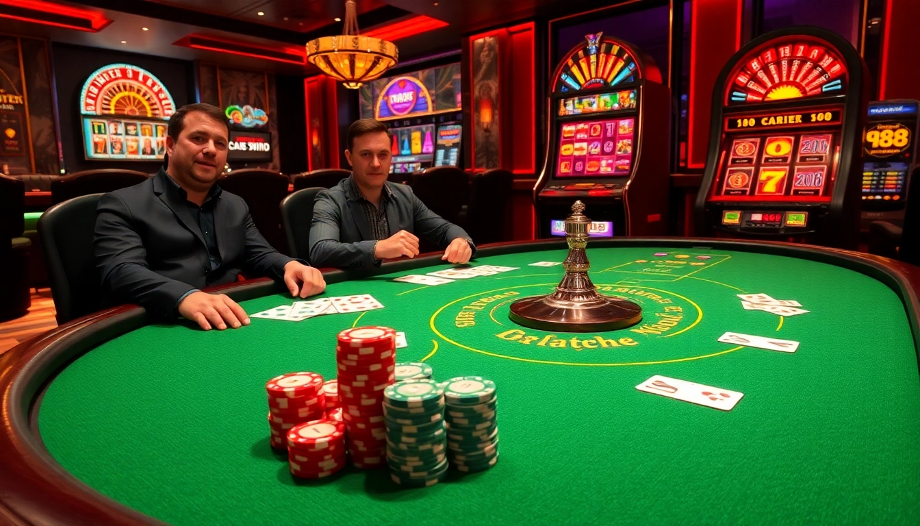 Experience the thrill of gambling at UU88's vibrant casino scene with exciting games and luxury.