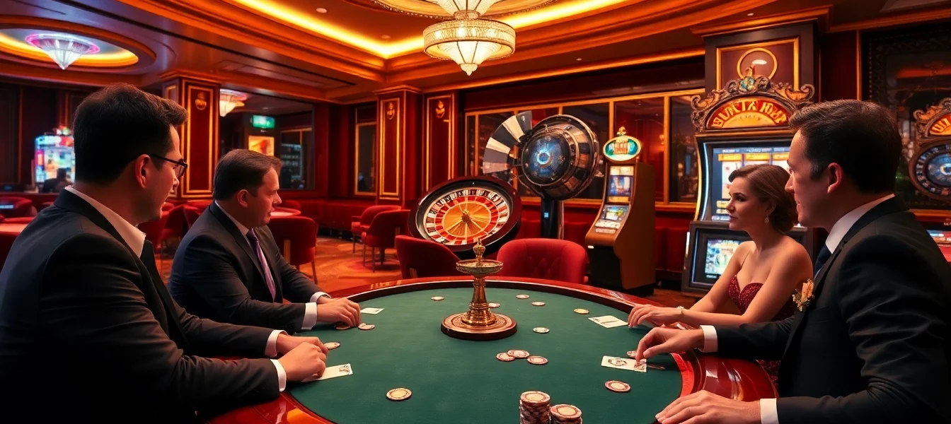 Experience high-stakes excitement with https://f8bet.ventures/ featuring opulent casino tables and vibrant slot machines.