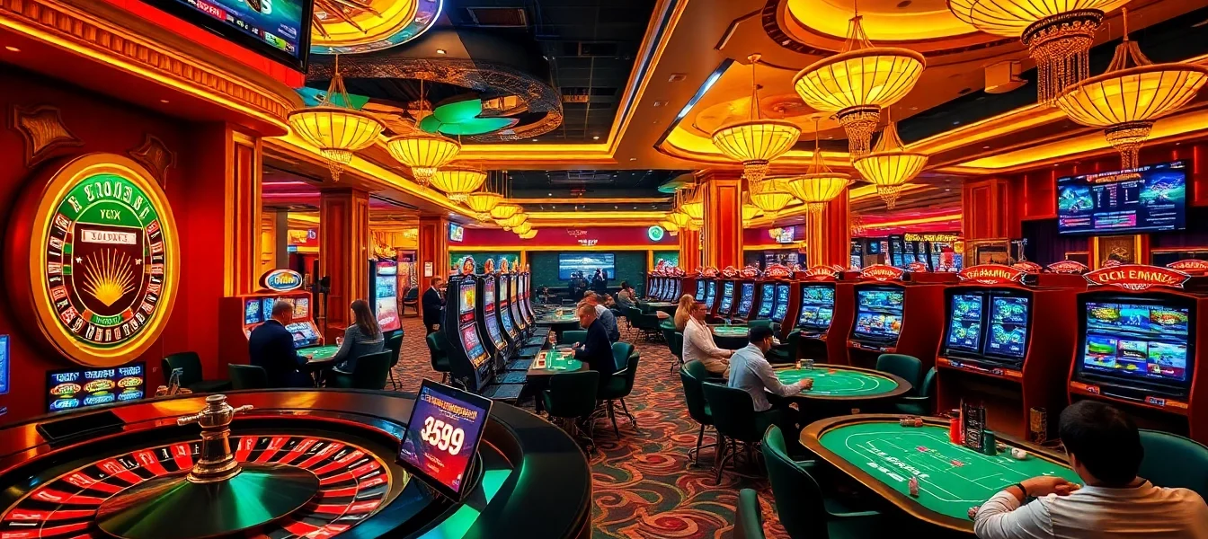 Experience the thrill of gambling at 789club with vibrant casino tables and exciting slot machines.