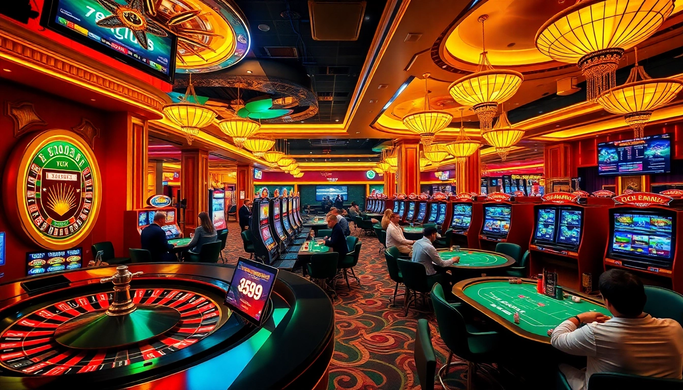 Experience the thrill of gambling at 789club with vibrant casino tables and exciting slot machines.