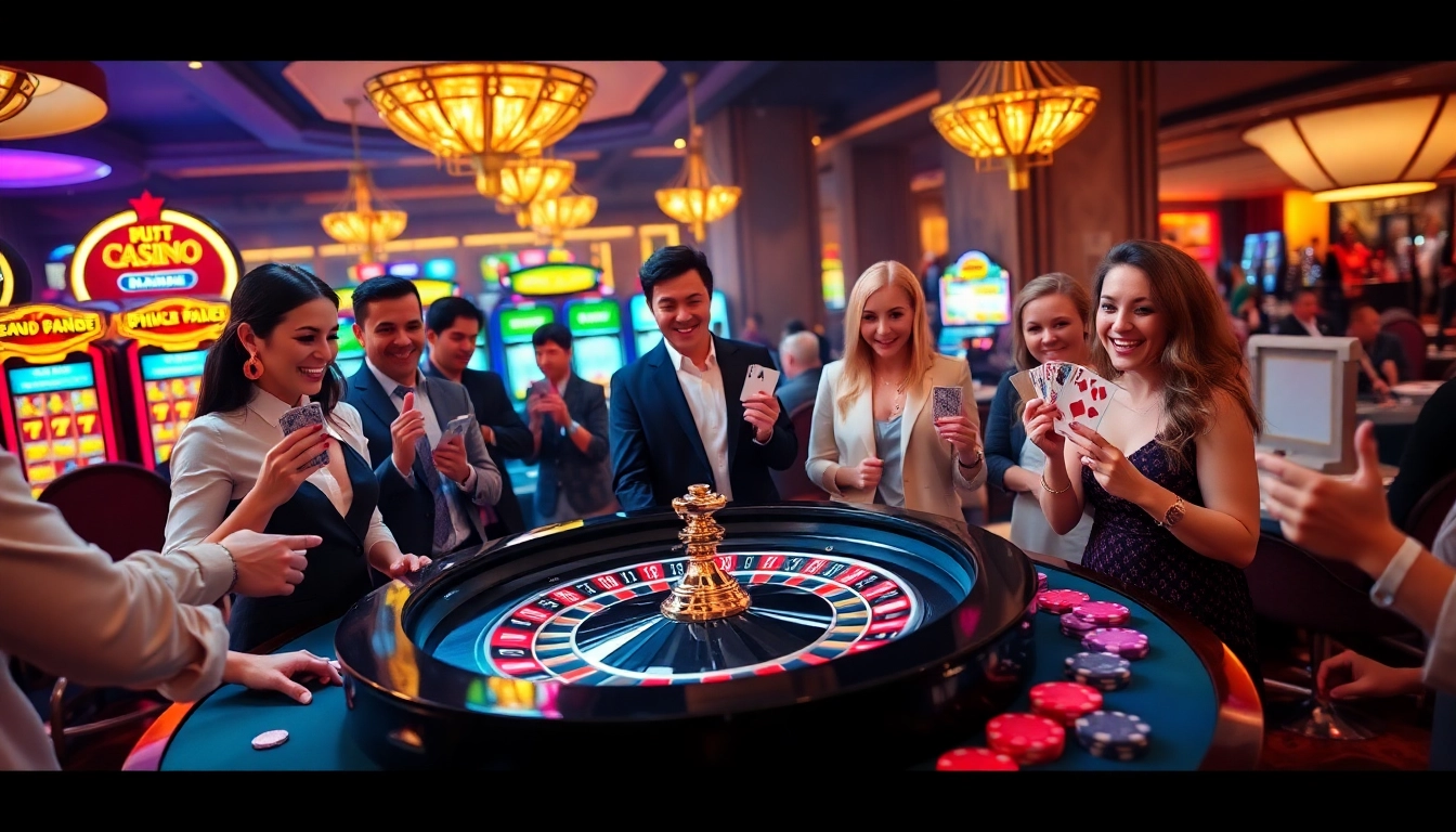 Experience the excitement of casino gaming at https://uu88.gl/ with players engaging in thrilling roulette action.