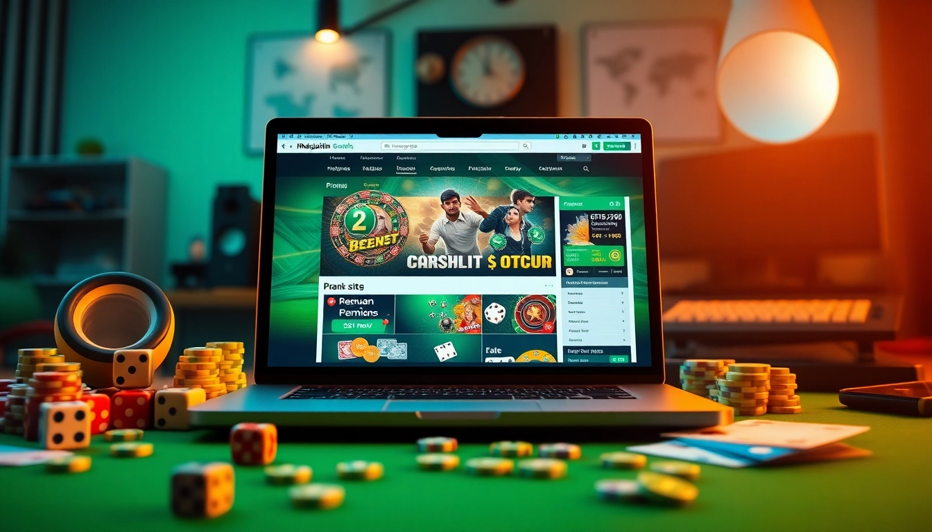 nhà cái uy tín with engaging online gambling interface showcasing trusted promotions