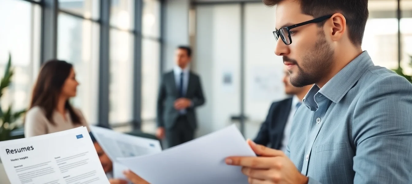 Headhunter Schweiz berät Kunden in modernen Büroräumen mit natürlichen Lichtverhältnissen.