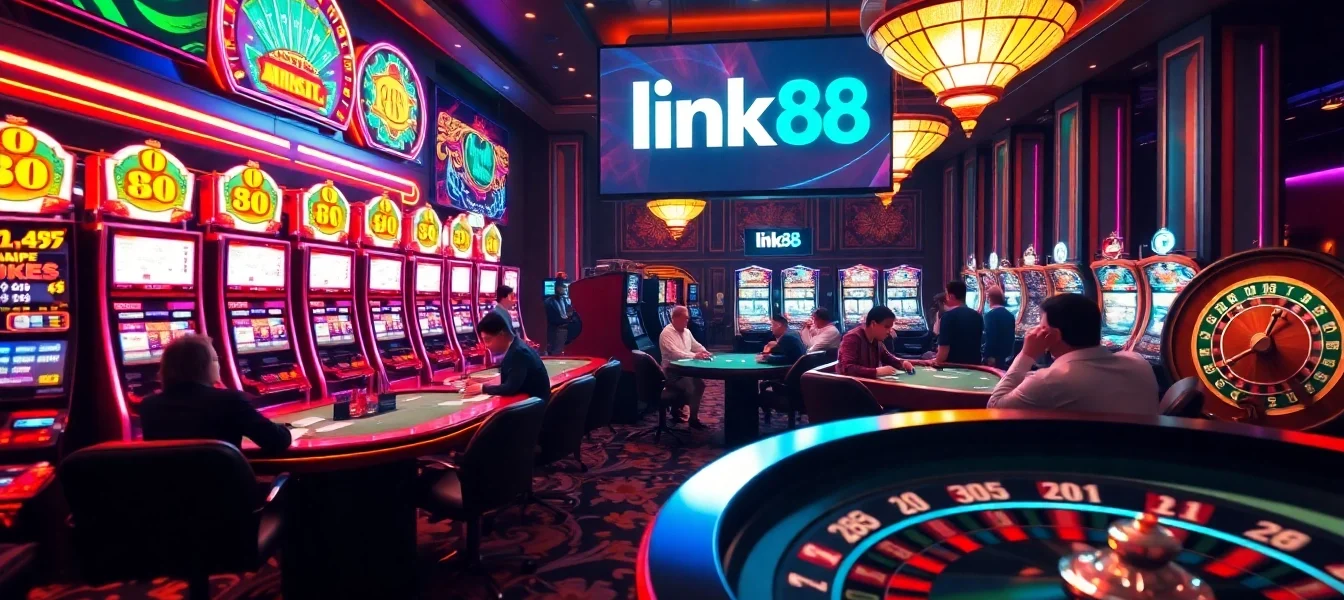 Engage in thrilling gameplay at 88i with exciting slot machines and poker tables.