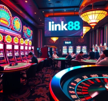 Engage in thrilling gameplay at 88i with exciting slot machines and poker tables.