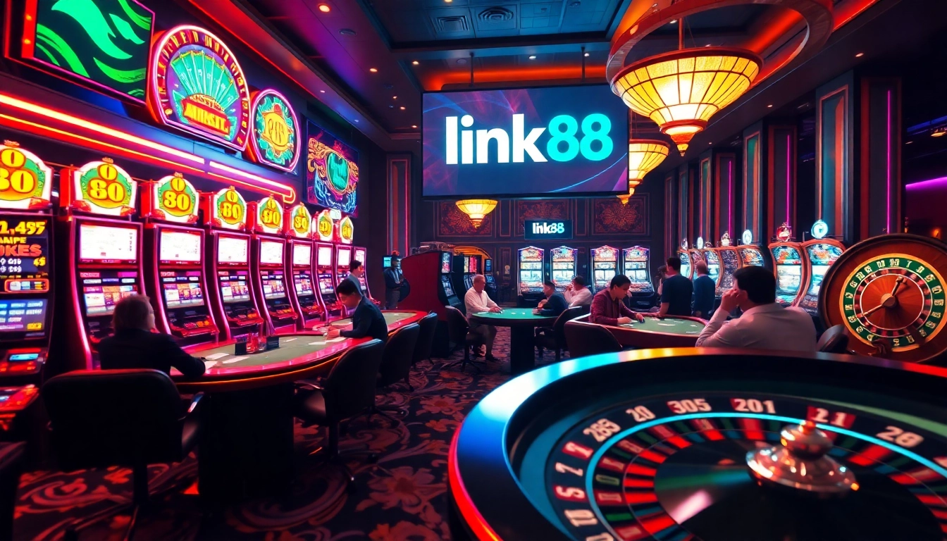 Engage in thrilling gameplay at 88i with exciting slot machines and poker tables.