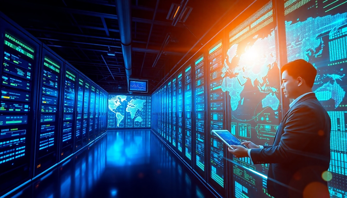 快连官网 showcases global intelligent network acceleration with high-tech data centers and secure connectivity.