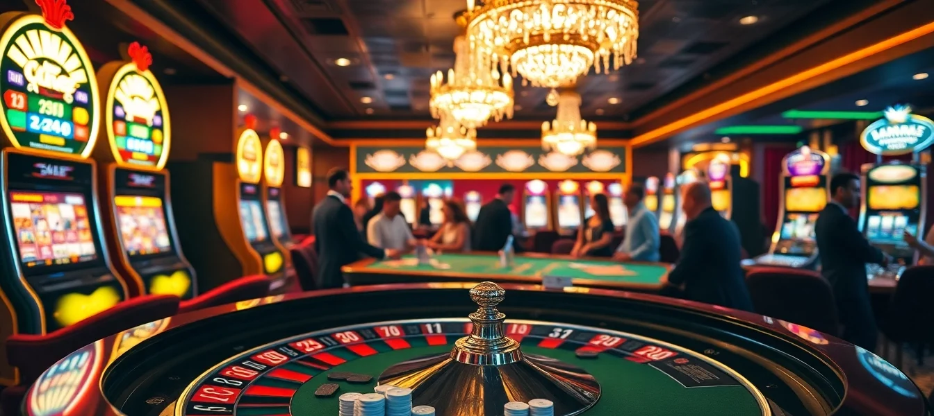 Experience the excitement of gambling at https://s8net.com/ featuring luxurious casino tables and vibrant slot machines.
