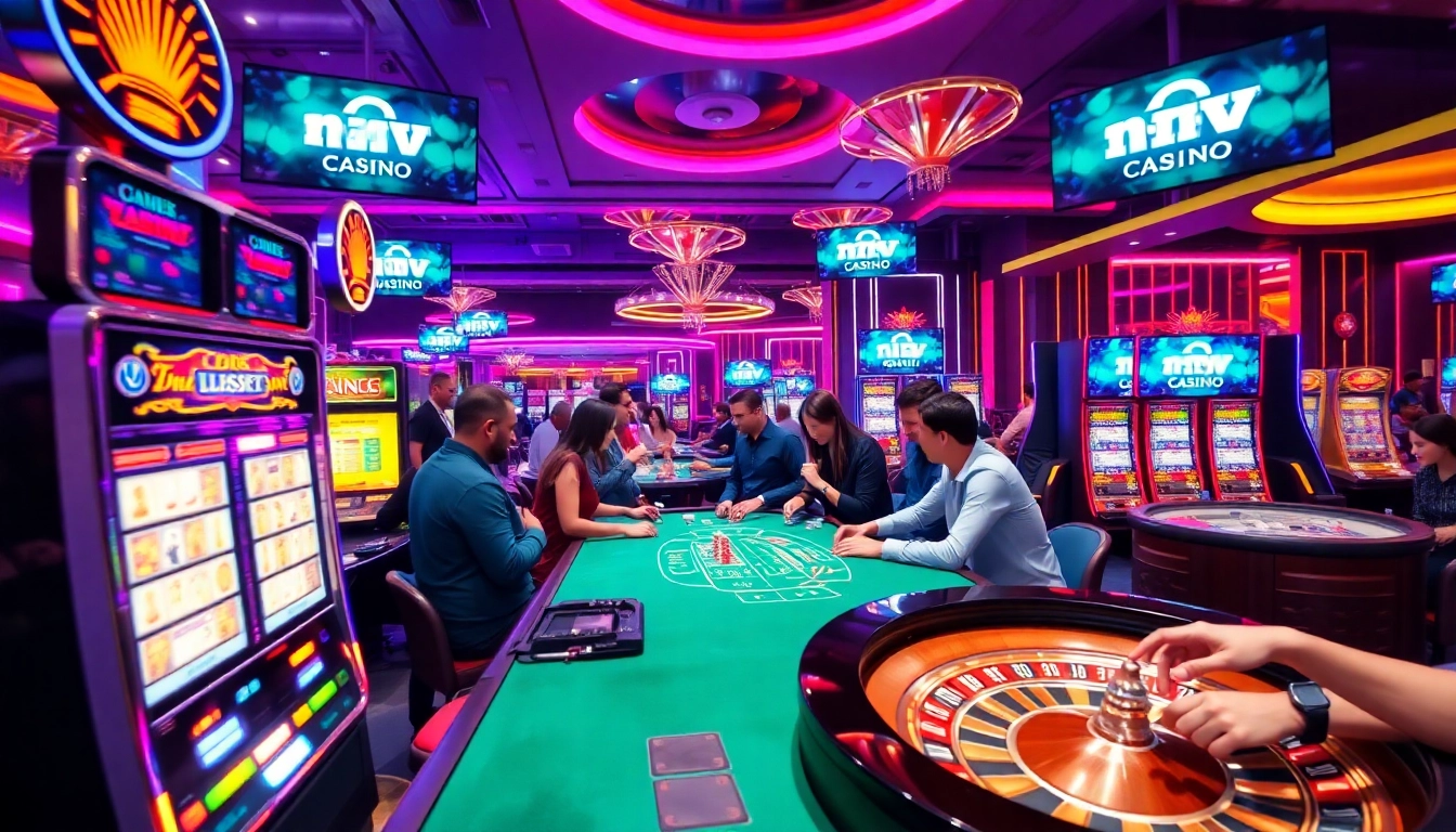 Experience the thrill of gaming at nv casino with vibrant slots and engaging tables.