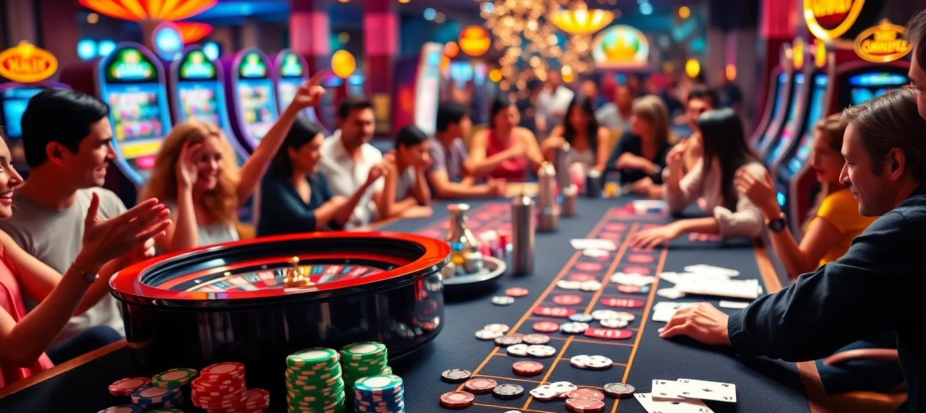 Experience the thrill of gaming with vibrant casino elements at https://luck8.plus/, showcasing exciting gameplay.