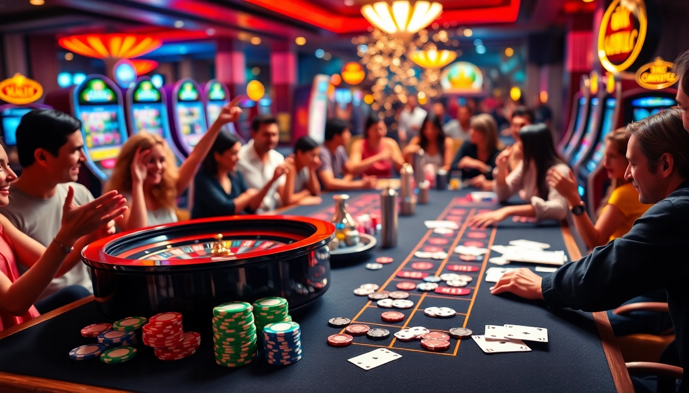 Experience the thrill of gaming with vibrant casino elements at https://luck8.plus/, showcasing exciting gameplay.