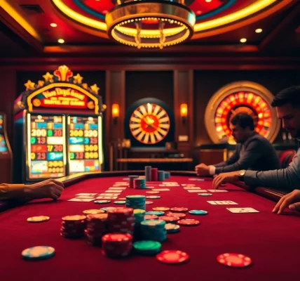 Experience the excitement of 789club's lavish poker game with colorful chips and cards.