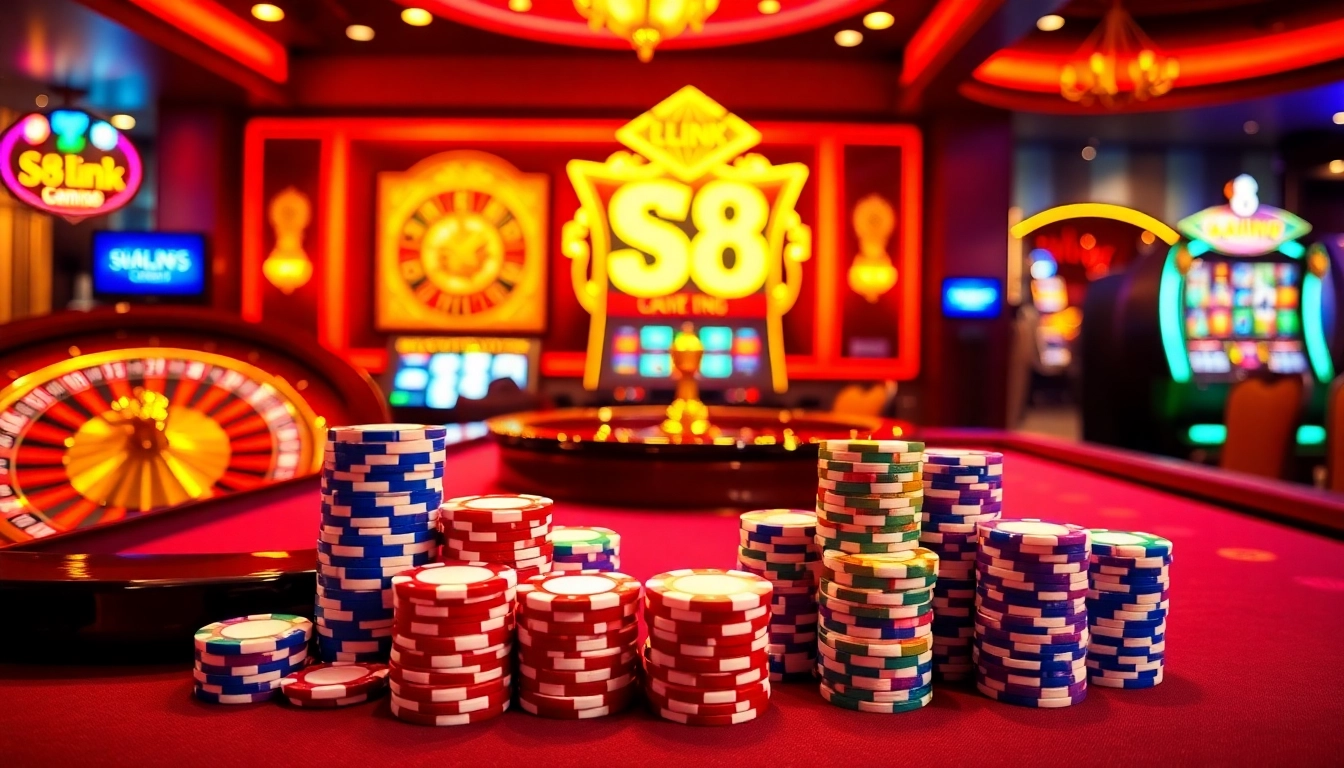 Experience the excitement of the casino floor while exploring the s8 link for exclusive bonuses.