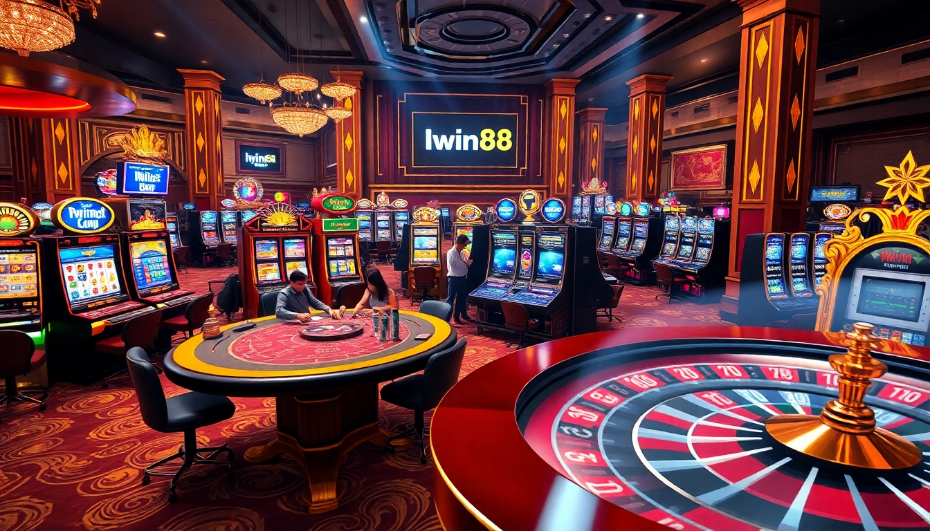 Engage in thrilling gambling at Iwin68 with vibrant poker and slot games experiences.