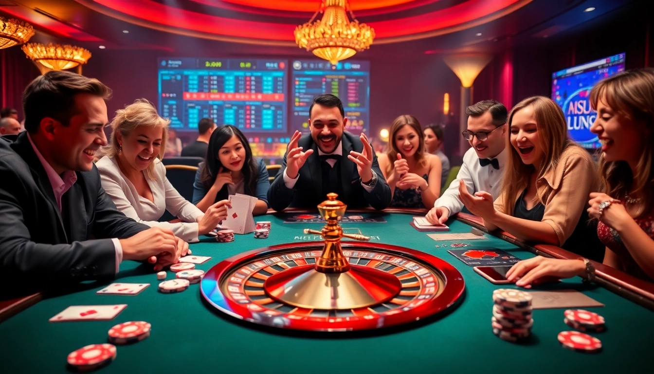 Players enjoy thrilling games at https://m98.uno/, featuring vibrant casino tables and engaging gameplay.