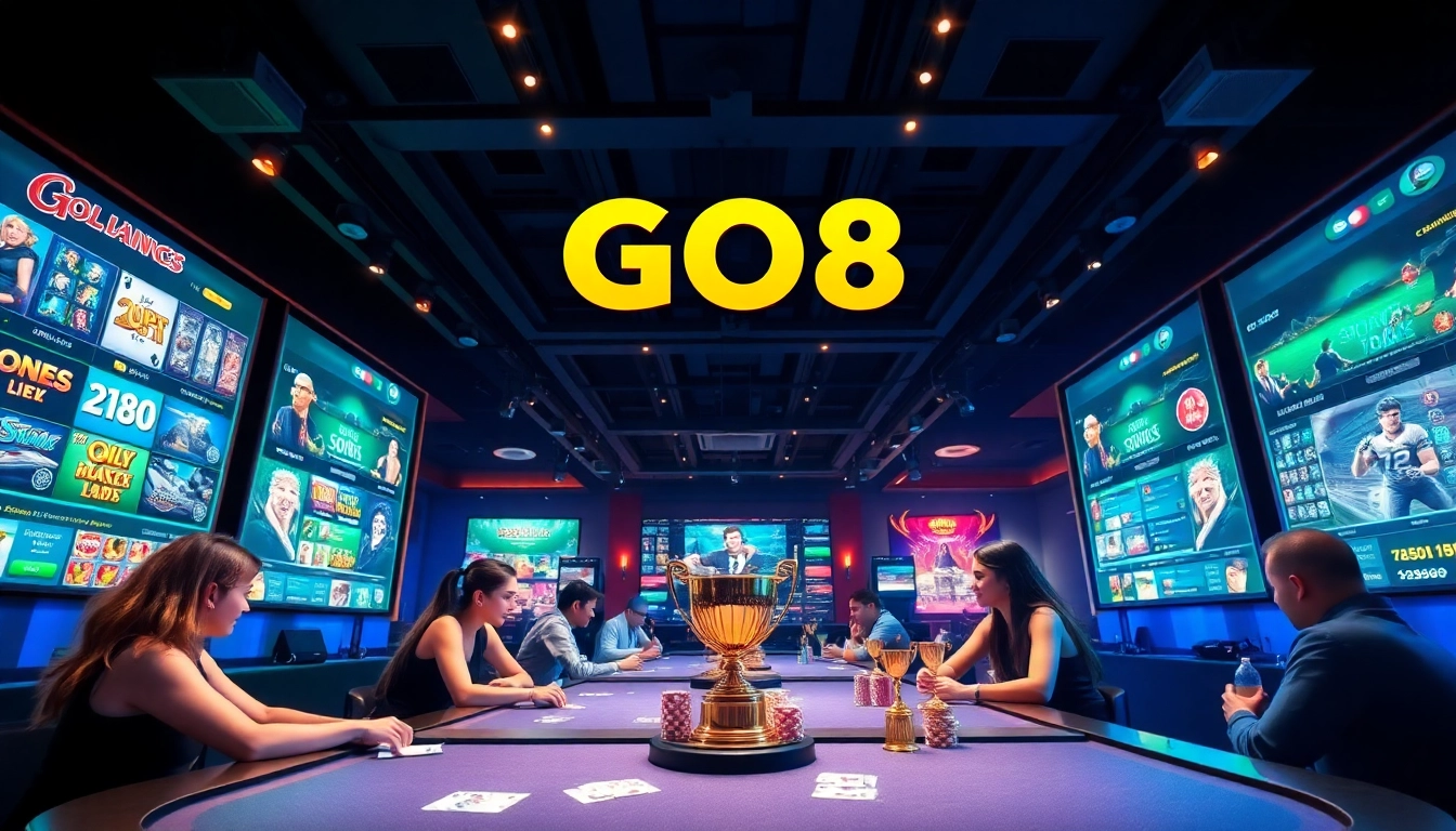 Vibrant online gaming interface of https://go8s.bio/ showcasing exciting casino games and players.