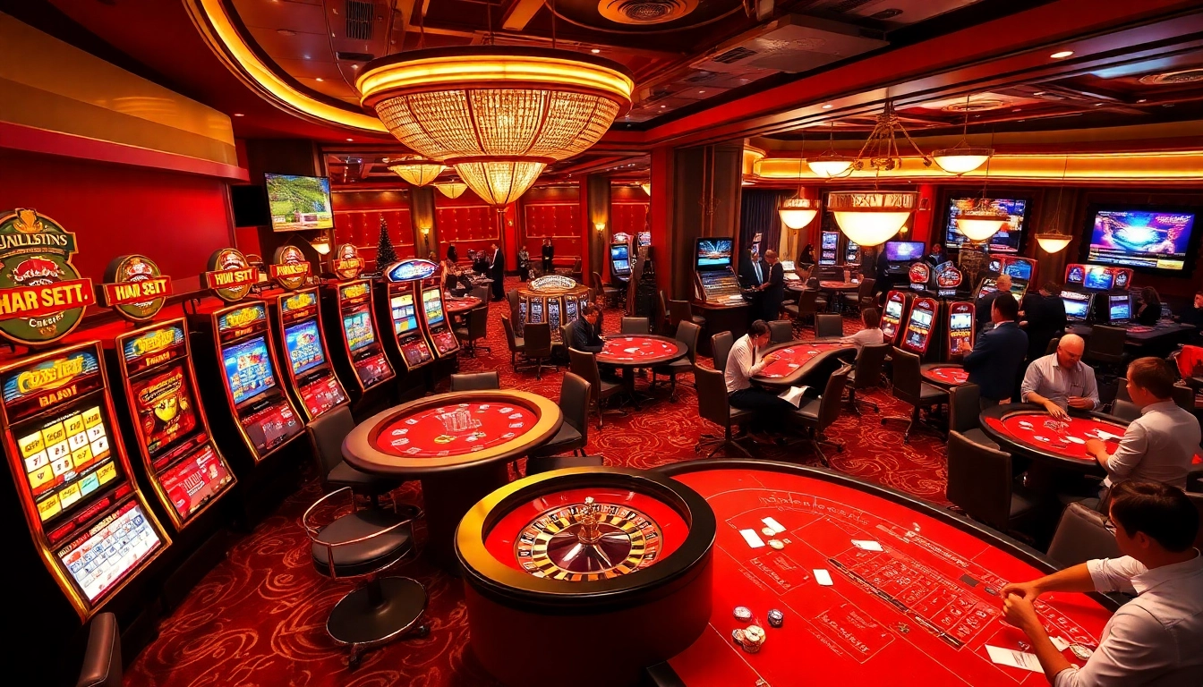 Experience exciting gambling action at https://hz88.life/ with vibrant slot machines and engaged players.