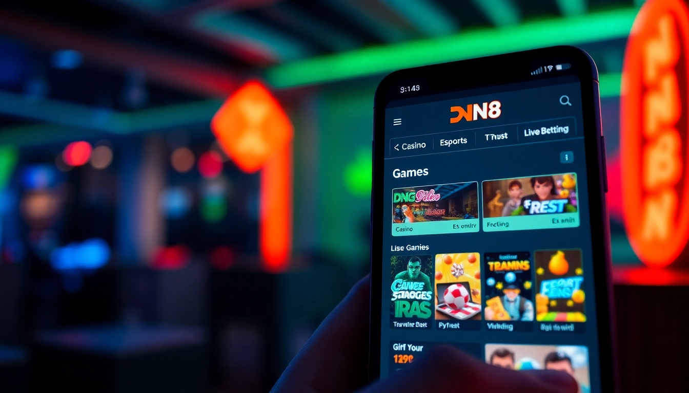 Explore interactive gaming at DN88 with seamless access to casino, esports, and betting.